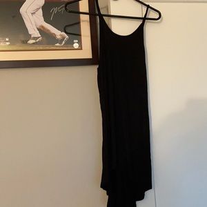 Casual black dress